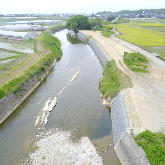 画像1415：河川完成
